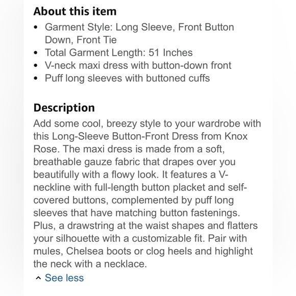 Knox Rose Long Sleeve Paisley Dress - Black and Brown - Picture 6 of 6